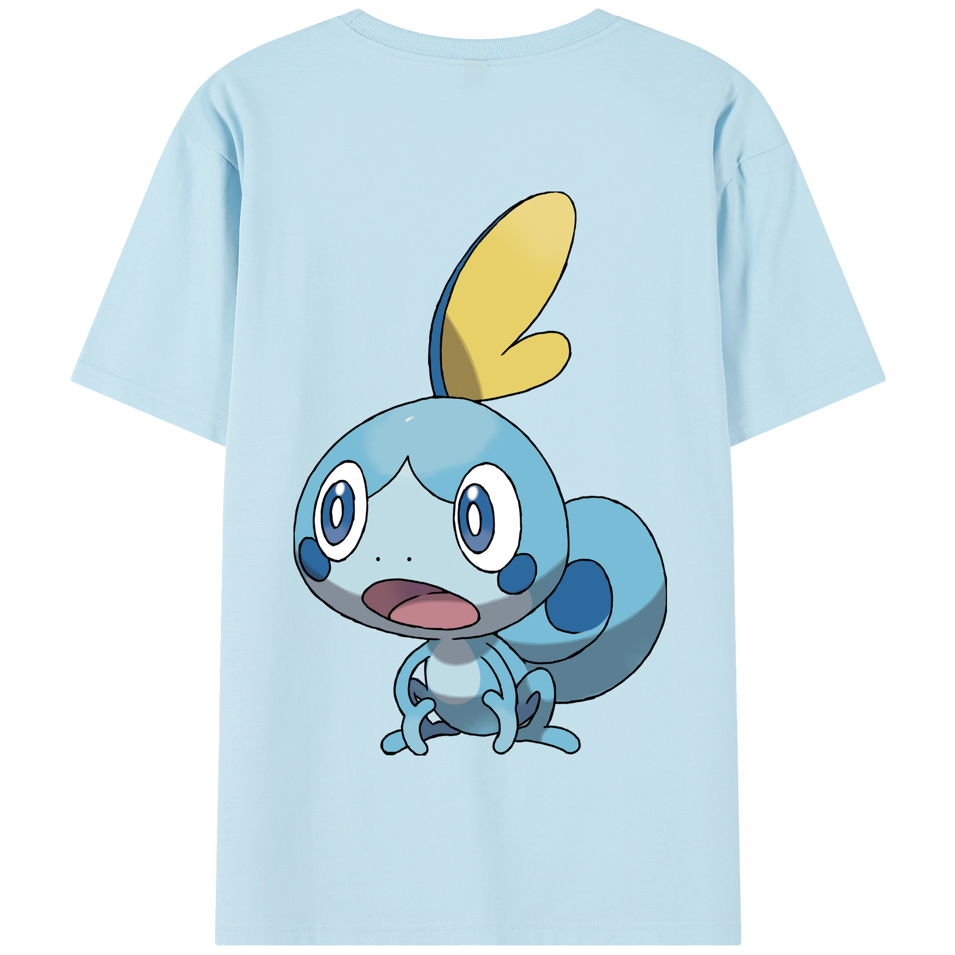 （画像用） ポケットモンスター Pokémon 綿100％半袖Tシャツ（背面プリント）